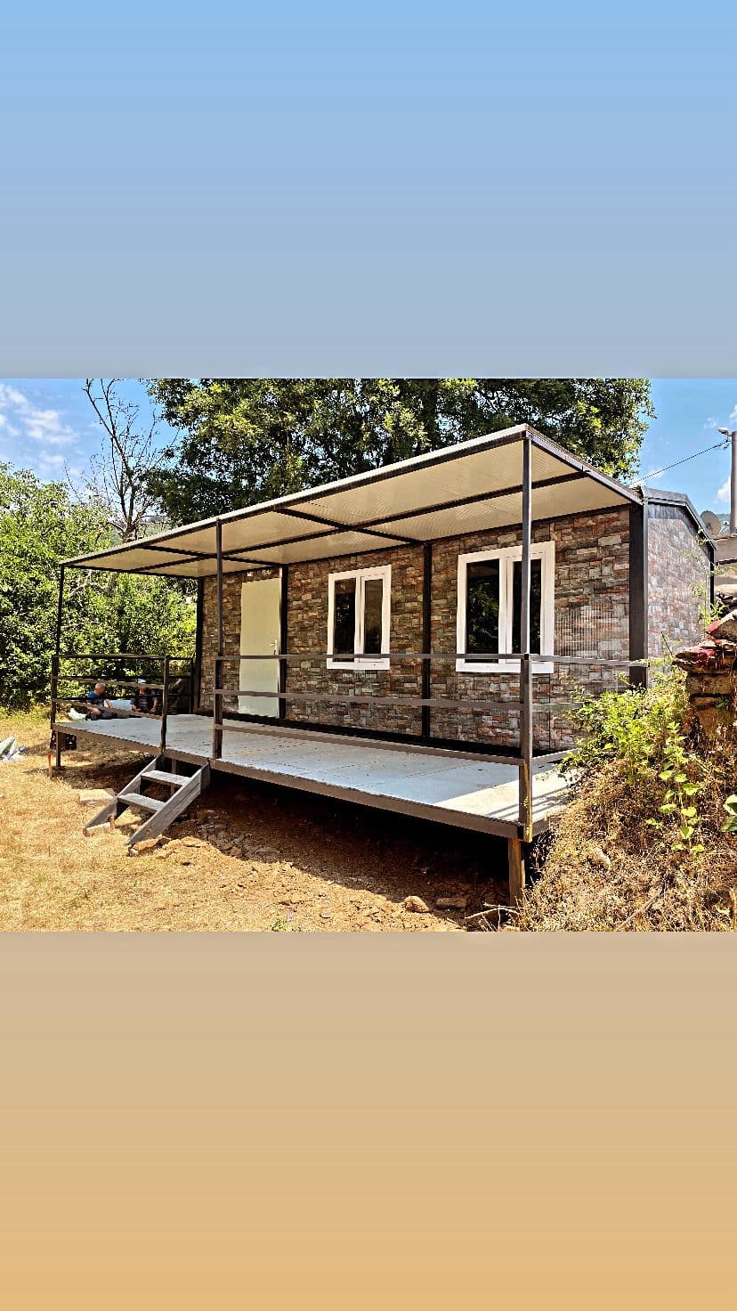 🏡 35 m² Balkonlu Yaşam Konteyner